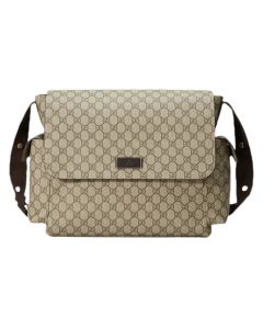Gucci GG Supreme medium diaper bag