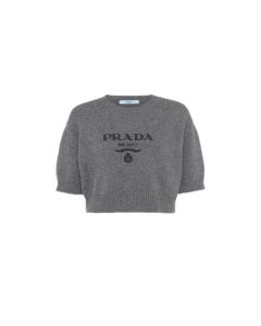 Prada Wool and cashmere crew-neck sweater