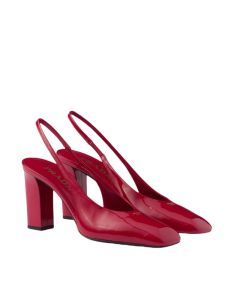Prada Patent leather slingback pumps