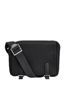 LOEWE XS Military messenger bag in soft grained calfskin