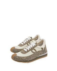 LOEWE Flow Runner in nylon and brushed suede