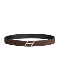 Hermès Swing belt buckle & Reversible leather strap 32 mm