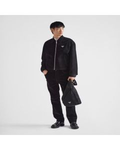 Prada Re-Nylon and leather backpack