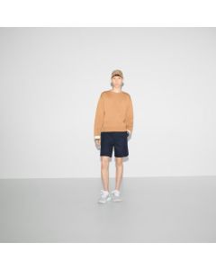 Cotton sweater with Gucci intarsia