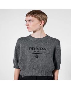 Prada Wool and cashmere crew-neck sweater