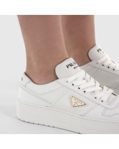 Prada Downtown Bold leather sneakers