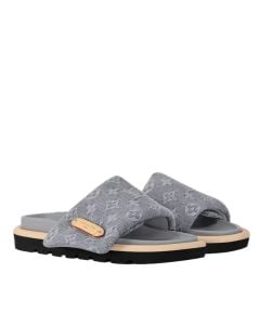 LV Pool Pillow Flat Comfort Mule