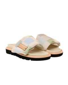 LV Pool Pillow Flat Comfort Mule