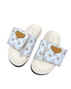 LV x TM Pool Pillow Flat Comfort Mule