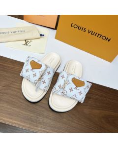 LV x TM Pool Pillow Flat Comfort Mule