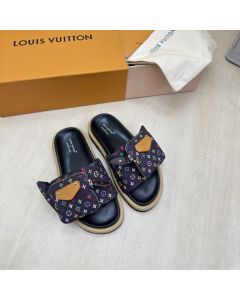 LV x TM Pool Pillow Flat Comfort Mule