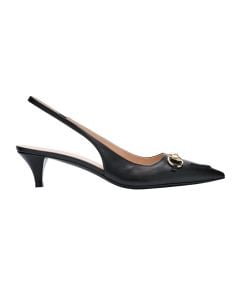 Gucci Women's Horsebit slingback pump