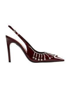 Gucci Women's pump with crystal chain