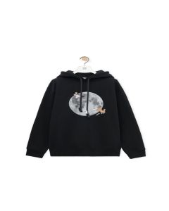 LOEWE Relaxed fit hoodie in cotton
