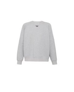 Prada Long-sleeved cotton sweatshirt