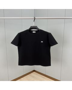 Celine loose triomphe t-shirt in cotton jersey