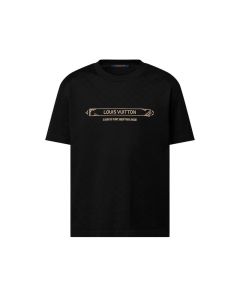 LV Embellished Damier Pique T-Shirt