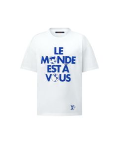 LV Graphic Cotton T-Shirt