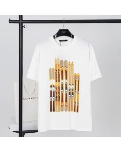 LV Printed Cotton T-Shirt