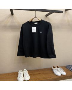 Celine triomphe t-shirt in cotton jersey