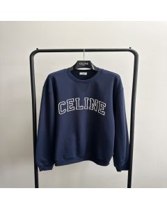 celine loose sweatshirt in COTTON FLEECE