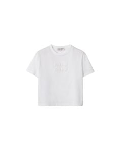 MIU MIU Cotton jersey T-shirt