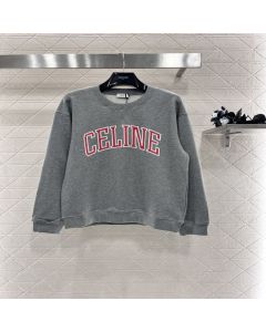 celine loose sweatshirt in COTTON FLEECE