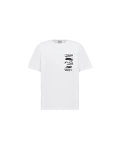 Dior Archives Labels T-Shirt, Relaxed Fit