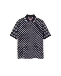 Gucci GG cotton piquet jacquard polo shirt