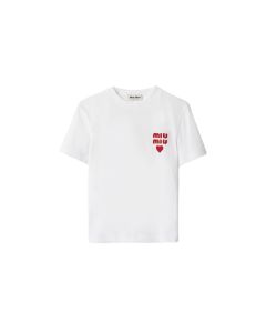 MIU MIU Cotton jersey T-shirt
