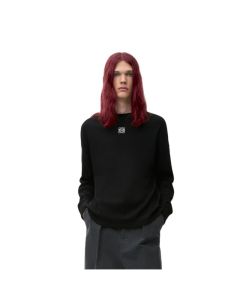 LOEWE Oversized fit long sleeve T-shirt in cotton
