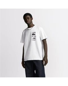 Dior Archives Labels T-Shirt, Relaxed Fit