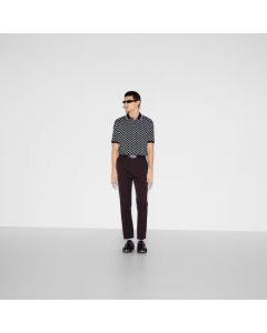 Gucci GG cotton piquet jacquard polo shirt