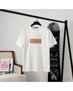 LV VVN Patch Short-Sleeved Cotton Crewneck