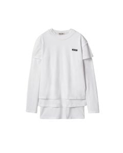 MIU MIU Set of three jersey t-shirts
