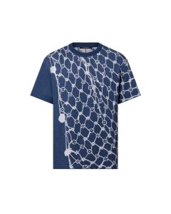 LV Cotton Short-Sleeved Crewneck