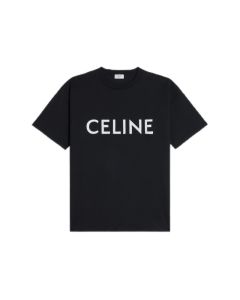 CELINE LOOSE T-SHIRT IN COTTON JERSEY