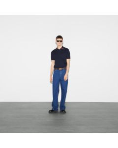 Gucci Cotton polo shirt with Web