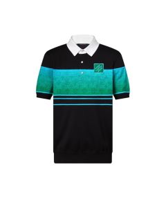 LV Iridescent Jacquard Short-Sleeved Polo