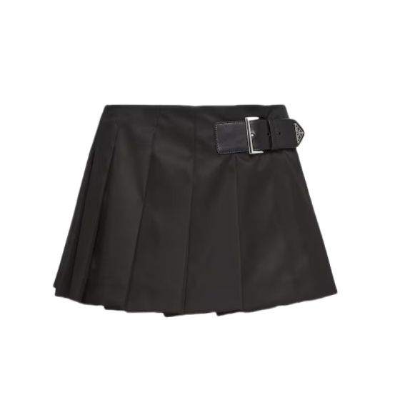 Prada Pleated Re-Nylon miniskirt