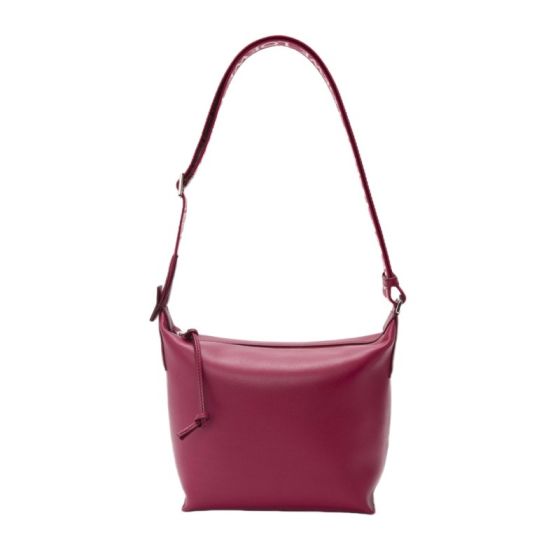 LOEWE Small Cubi crossbody bag in supple smooth calfskin and jacquard