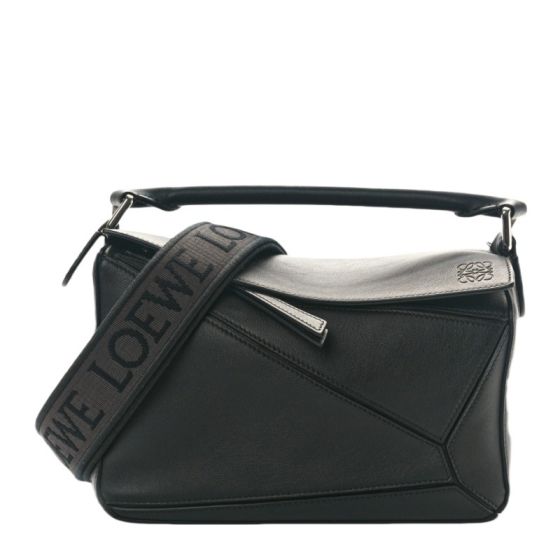 LOEWE Small Puzzle bag in satin calfskin