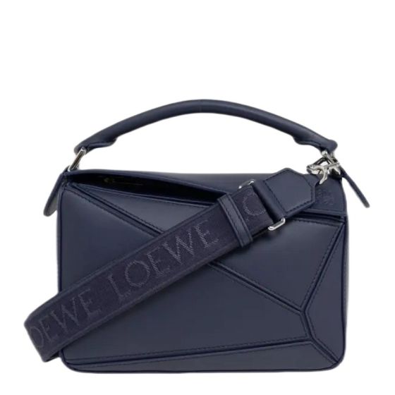 LOEWE Small Puzzle bag in satin calfskin
