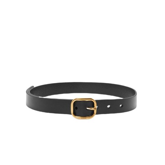 LOEWE Rounded soft belt in classic calfskin
