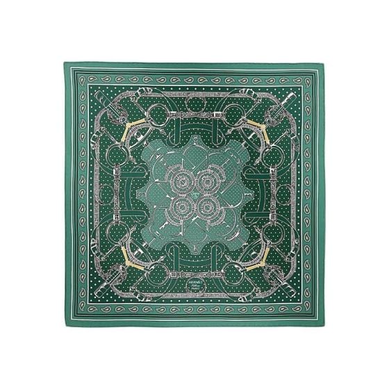 Hermès Eperon d'Or bandana 55