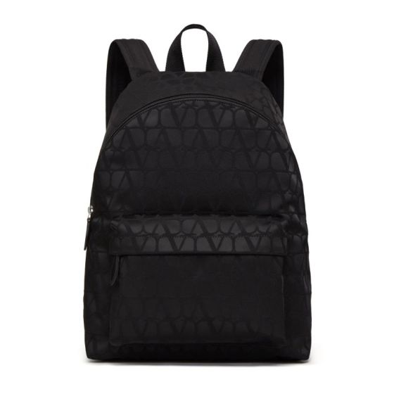 Valentino TOILE ICONOGRAPHE BACKPACK IN TECHNICAL FABRIC