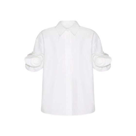 Valentino COMPACT POPELINE BLOUSE
