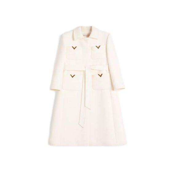 Valentino DRILL DOUBLE COAT