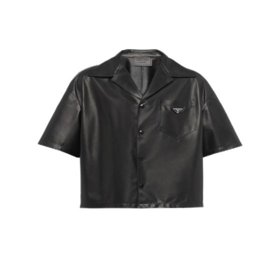Prada Nappa leather shirt