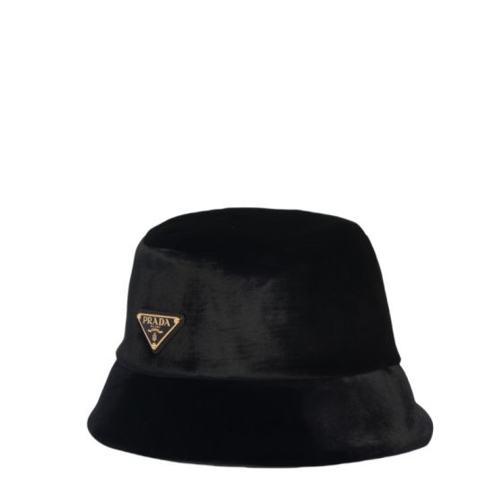 Prada Velvet bucket hat